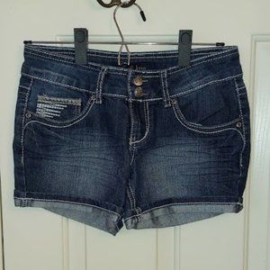 Earl Jean Blue Denim Shorts Junior Size 5